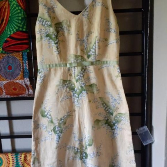 Size 6 yellow dress - Picture 2 of 3